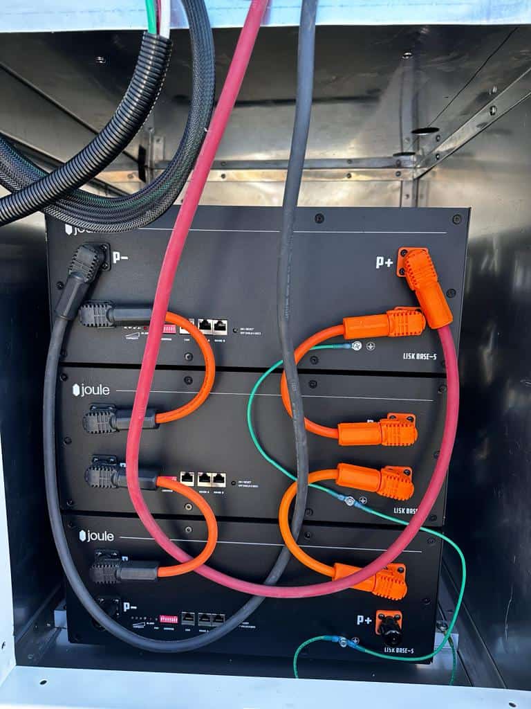 battery power food trucks or trailers