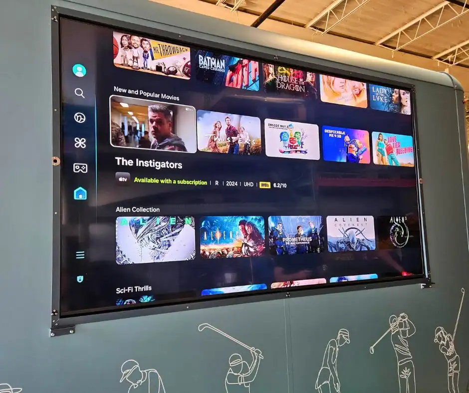 Pourter social media post featuring mobile trailer branding concept